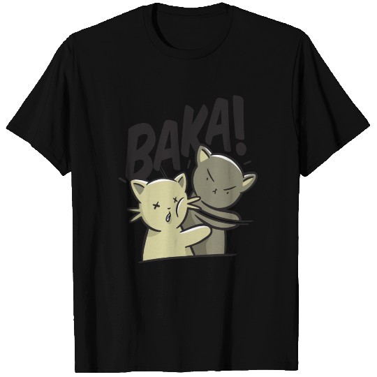 cat Baka Anime cats kittens kitty kitten pet T Shirts