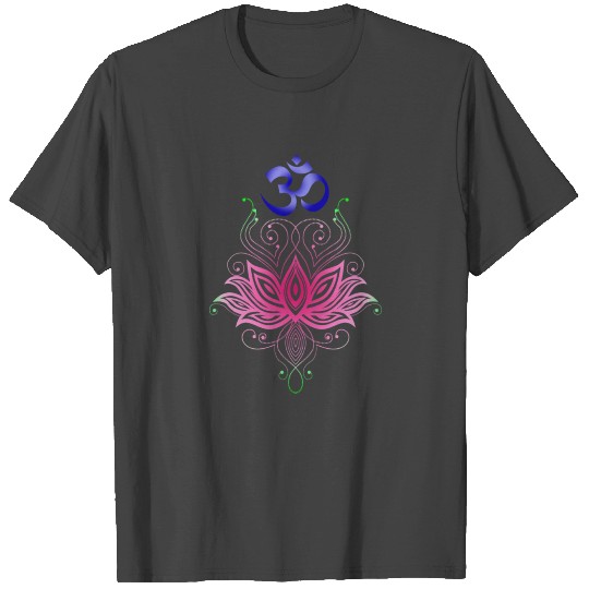 Lotus-Om Classic T Shirts