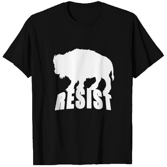 Resist Alt National Park Resist YStone Bison T Shirts