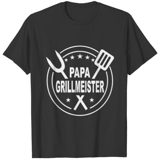 Papa Grillmeister BBQ Barbecue Father's Day Gift T-shirt
