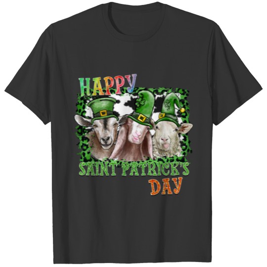 Happy Saint Patricks Day Goat T Shirts