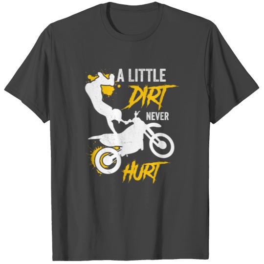 Cool Dirt Bike Gift Saying Father Bike Racing T Shirts