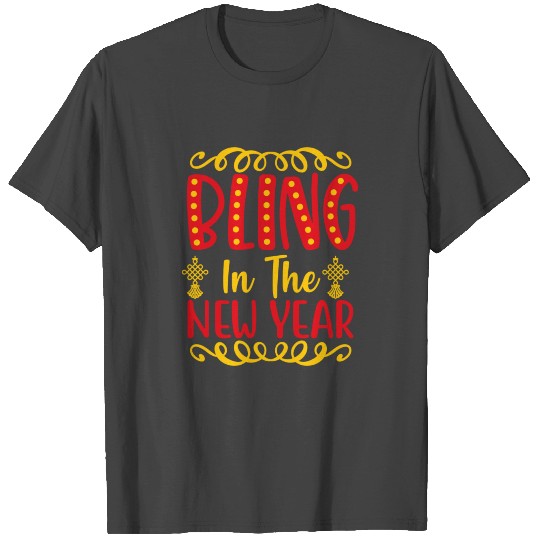 Bling in the New Year T Shirts