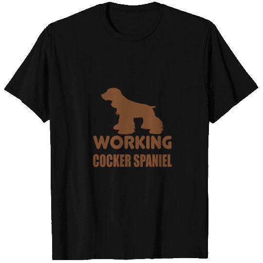 working cocker spaniel T Shirts