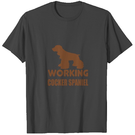 working cocker spaniel T Shirts
