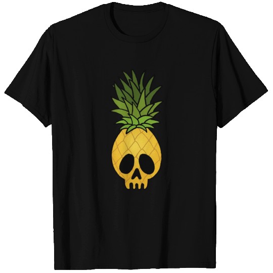Pineapple skull T Shirts