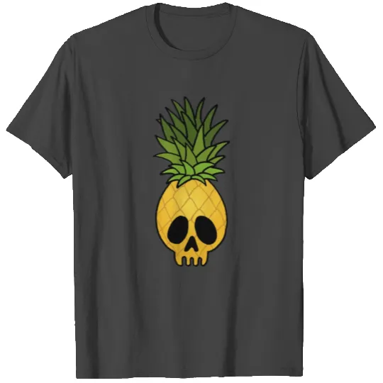 Pineapple skull T Shirts