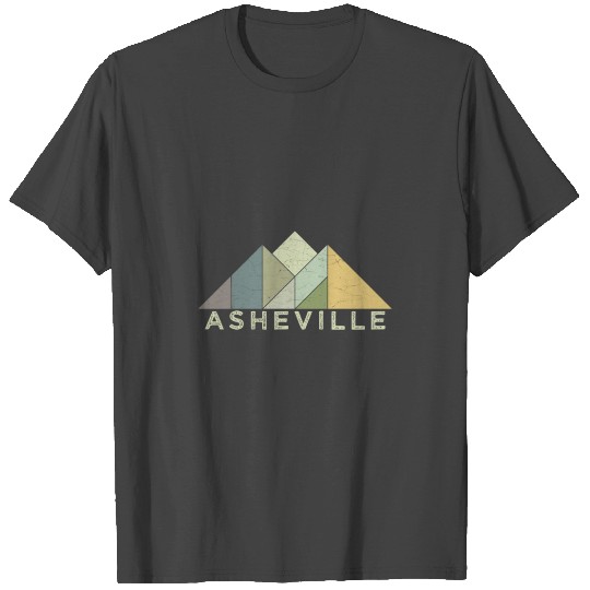 Retro Asheville Nc T Shirts Vintage
