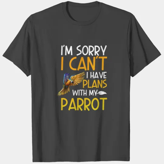 Parrot macaw bird parrot T Shirts