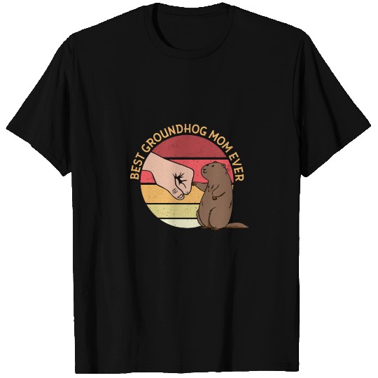 BEST GROUNDHOG MOM T Shirts