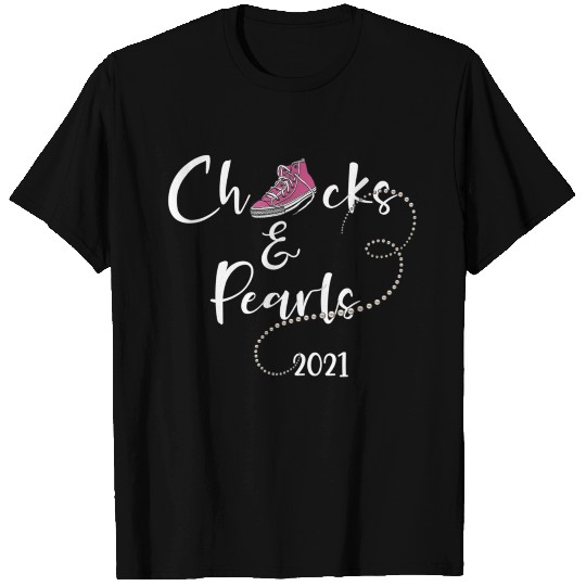 Chucks and Pearls T Shirts