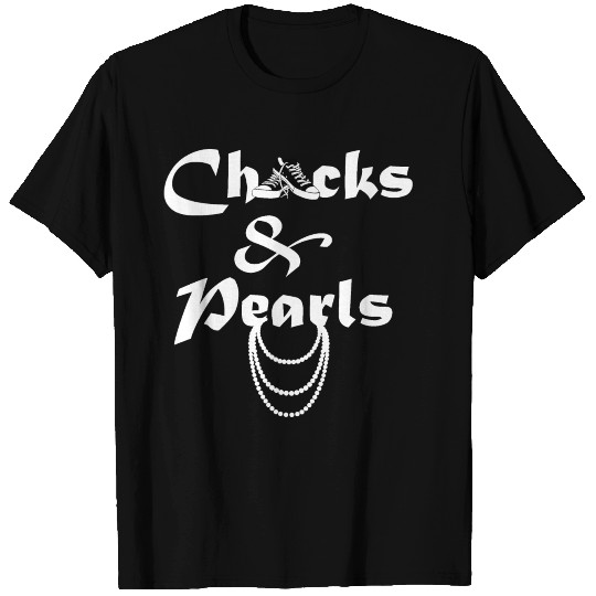 Chucks and Pearls T Shirts