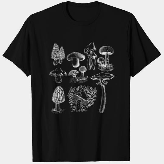 Mushrooms Witchy Gothic Fungi T Shirts