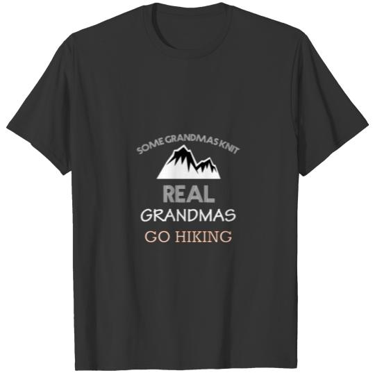 Cute Hiking Gift, Grandma T-shirt