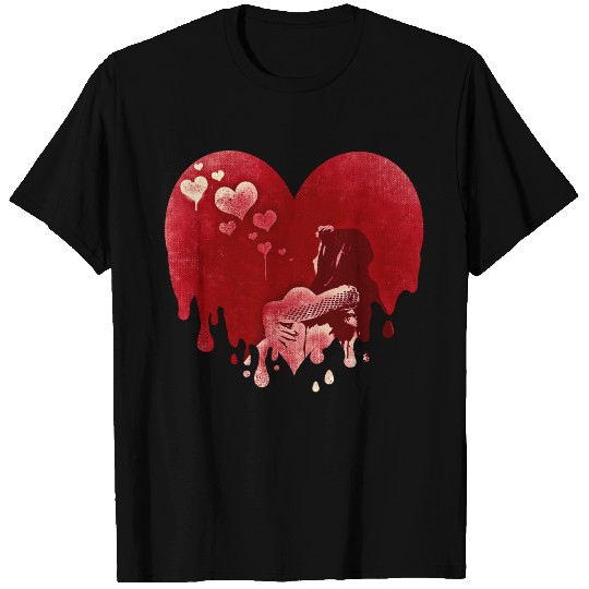 Bleeding heart for valentines T Shirts