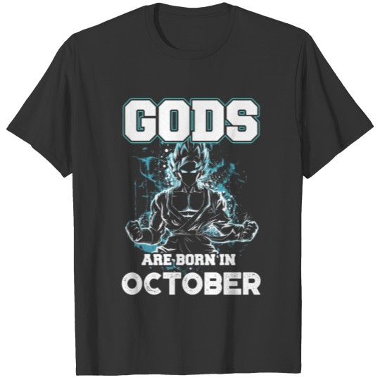 Gods Born in October T-shirt