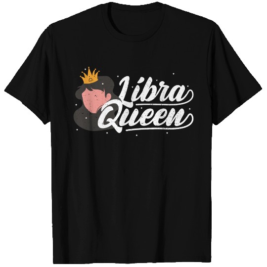 Libra Queen - Astrology T Shirts