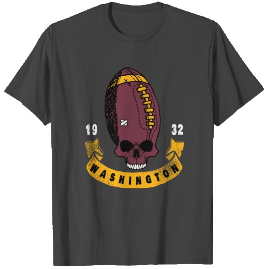 Funny Skull Washington D.C. Football Team Novelty T Shirts