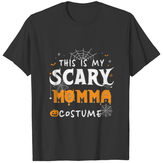 This Is My Scary Momma Costume Family Matching Hal T-shirt