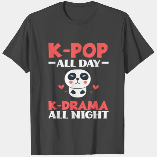 K-Pop Kpop Panda Bear K-Drama KDrama Gift T Shirts