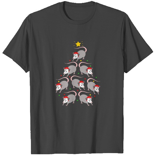Possum Cute Opossum Christmas Tree Ornaments T Shirts