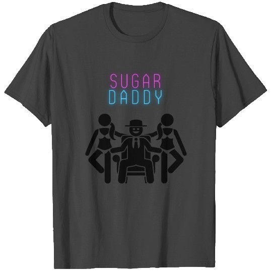 Sugar Daddy Black T Shirts