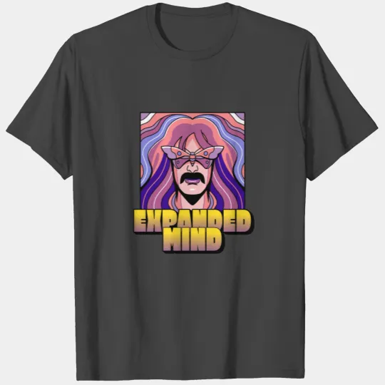 Expanded Mind, Hippie Frank Zappa T Shirts