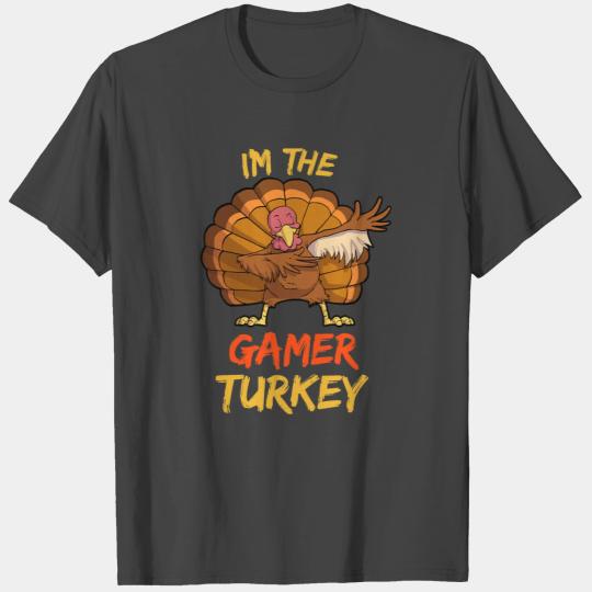Gamer Turkey Matching Family Group Party T Shirts