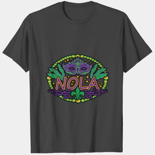 New Orleans Nola Mardi Gras Parade Novelty Gift Gi T Shirts