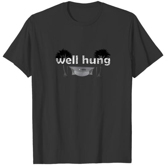 Hammock Camping Shirt Well Hung Backpacking Campi T-shirt