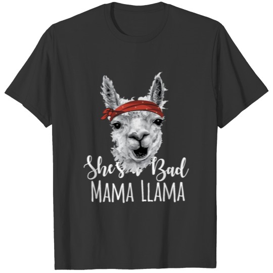 She's a Bad Momma Llama Gift For Her | Spirit T Shirts