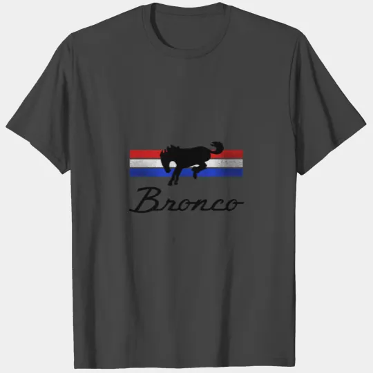 Ford Bronco Logo Stripes Gift T Shirts
