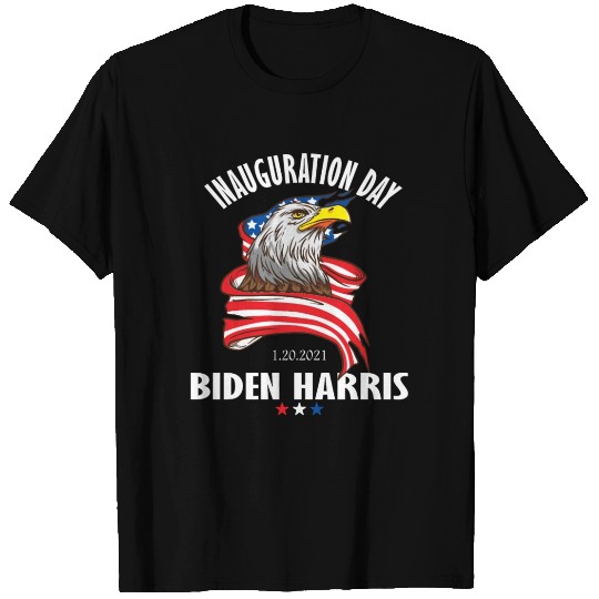 Inauguration Day Biden Harris 1.20.2021 Bald Eagle T Shirts