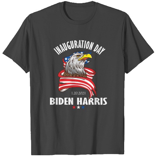 Inauguration Day Biden Harris 1.20.2021 Bald Eagle T Shirts