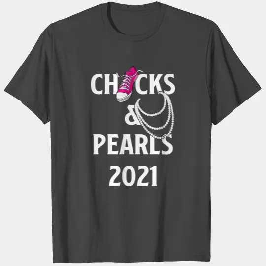CHUCKS AND PEARLS T Shirts