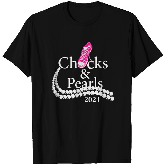 Chucks and Pearls T Shirts