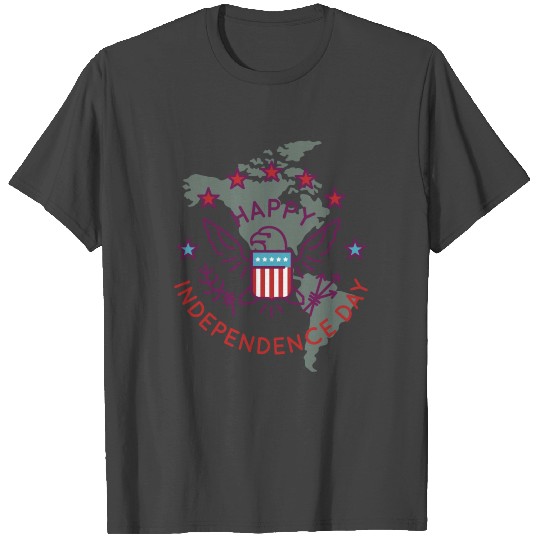 happy independence day T Shirts