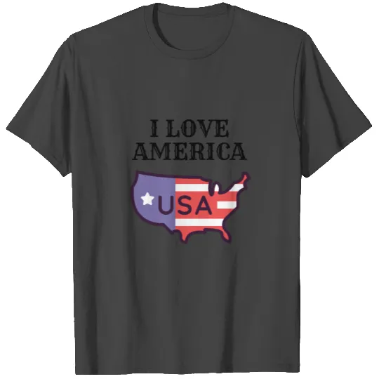 I love America T Shirts