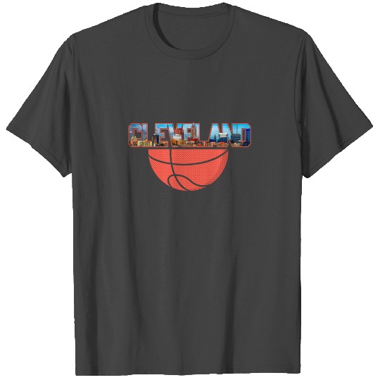 Basketball Cleveland Ohio USA v2 T Shirts