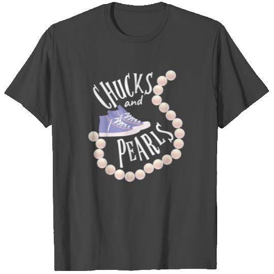 Chucks and Pearls T Shirts T Shirts