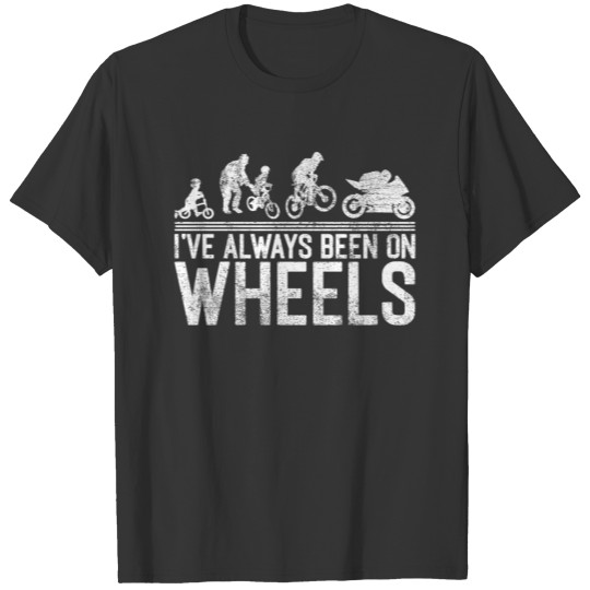 Bicycle biker mountain bike mountain biking T-shirt