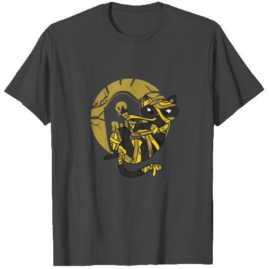 Cat as a mummy T Shirts