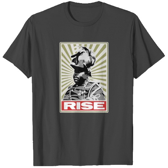 Black History Month - Garvey Rise Afrocentric T Shirts
