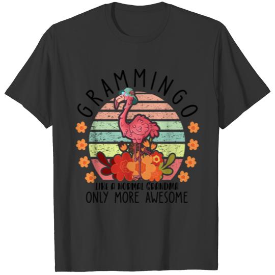 Grammingo Like A Normal Grandma Only More Awesome T-shirt
