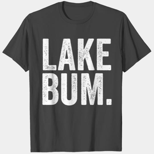 Lake Bum For Women Lake Life Boating Gifts T Shirts