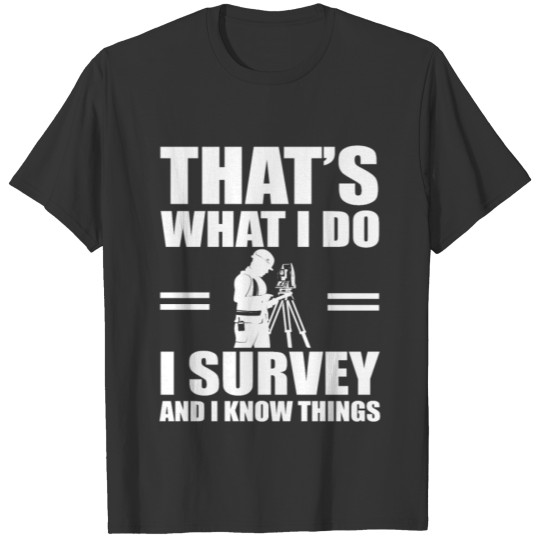 Land Surveyor Design T-shirt