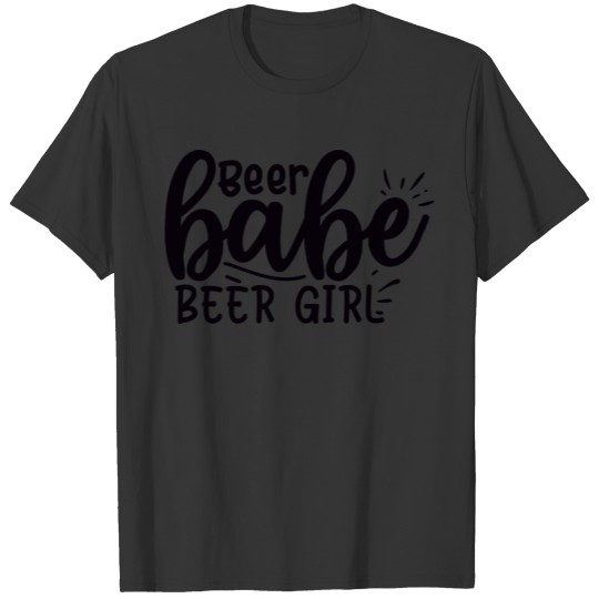Beer Babe Beer Girl T-shirt
