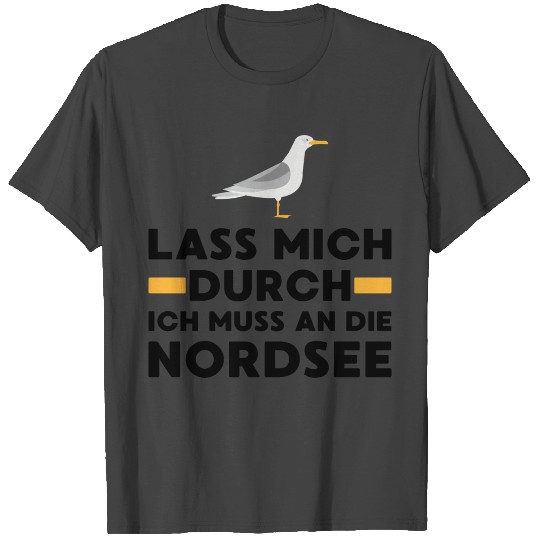North Sea Seagull North Northern Germany T Shirts