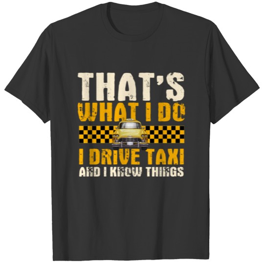 Taxi Driver T Shirts
