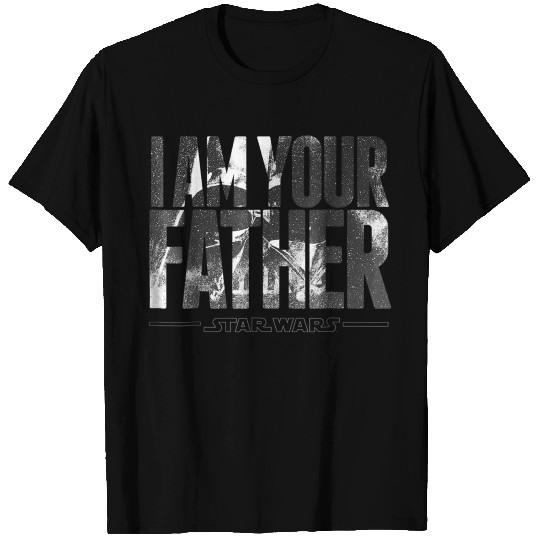 The Darth Vader I Am Your Father Snowy Graphic T Shirts